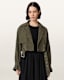 Ophelia Cropped Suede Jacket