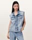 Laura Embellished Denim Waistcoat