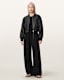 Jett Wide Leg Linen Blend Trousers