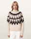 Tura Funnel Neck Relaxed Fit Jumper