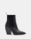 Ria Pointed Toe Leather Boots
