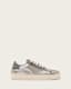 Shana Low Top Metallic Leather Trainers