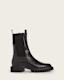 Hallie Leather Ankle Boots