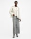 Sola Oversized Shearling Biker Jacket
