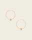 Selene Bolt Hoop Earrings