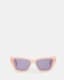 Kitty Rectangular Cat Eye Sunglasses