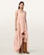 Dorina Sleeveless Ruched Maxi Dress