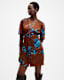 Tian Iona Silk Blend Mini Dress
