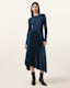 Fay Long Sleeve Asymmetric Dress
