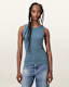 Katarina Boat Neck Slim Fit Tank Top
