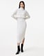 Muriel 2-In-1 Knitted Slim Midi Dress