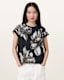 Anna Floral Print Short Sleeve T-Shirt