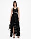 Cavarly Tiered Ruffle Maxi Dress