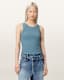 Rina Crew Neck Sleeveless Tank Top