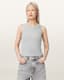 Rina Crew Neck Sleeveless Tank Top