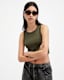 Rina Sleeveless Cropped Tank Top