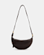 Half Moon Leather Crossbody Bag