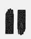 Zoya Knitted Cuff Leather Gloves