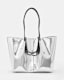 Allington Metallic Leather Tote Bag