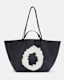 Hannah Tie Dye Leather Tote Bag