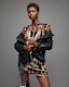 Hali Gene Butterfly Print Mini Dress