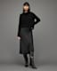 Tierny Roll Neck 2-In-1 Midi Slip Dress