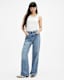 Blake Low Slung Wide Leg Denim Jeans