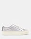 Milla Metallic Leather Trainers