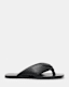 Loop Knotted Leather Sandals
