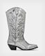 Kacey Metallic Leather Cowboy Boots