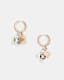 Zoey Charm Hoops