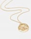Helini Gold-Tone Crest Necklace