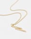 Bolt Gold-Tone Pendant Necklace