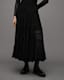 Eva Elasticated Waist Tiered Maxi Skirt