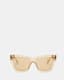 Minerva Square Cat Eye Sunglasses