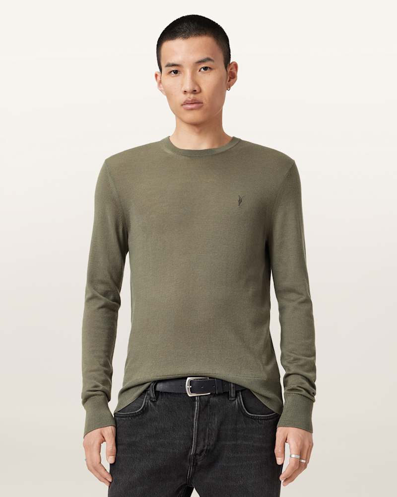 Mode Merino Crew Neck Ramskull Jumper