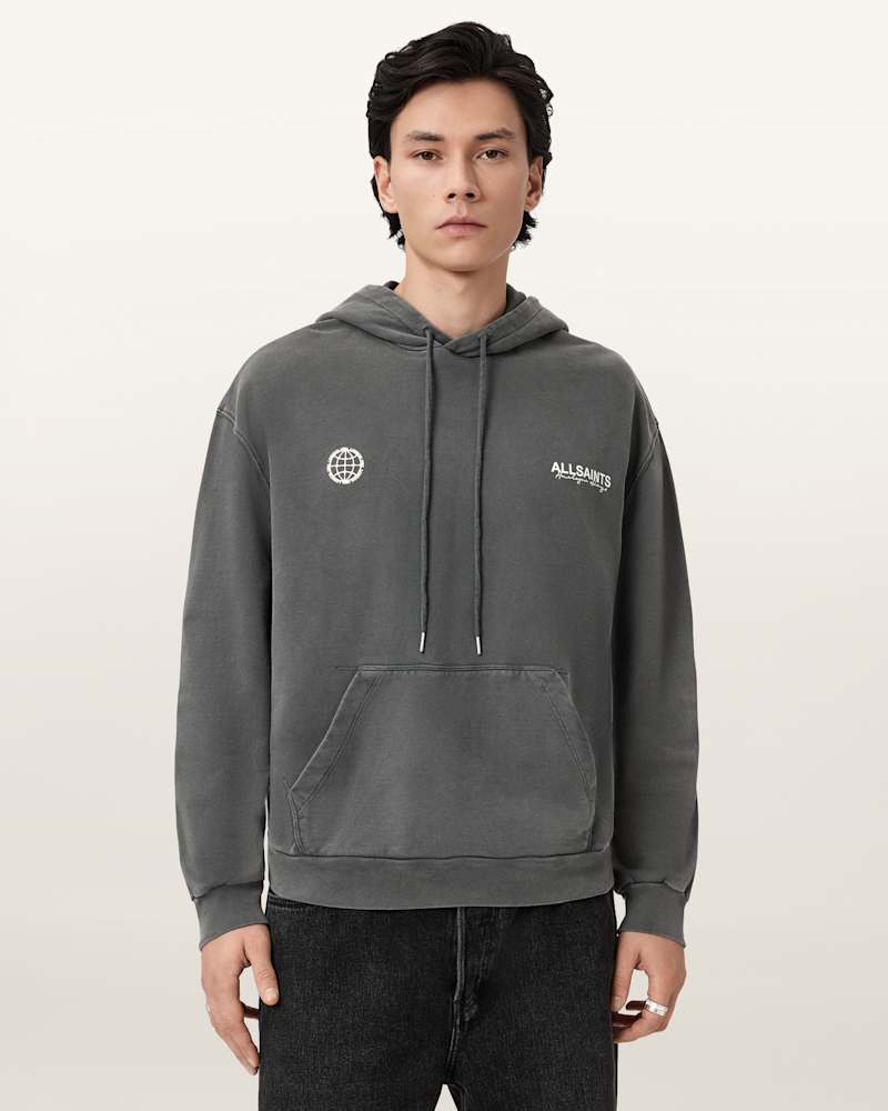 Emblem Oversized Cotton Hoody