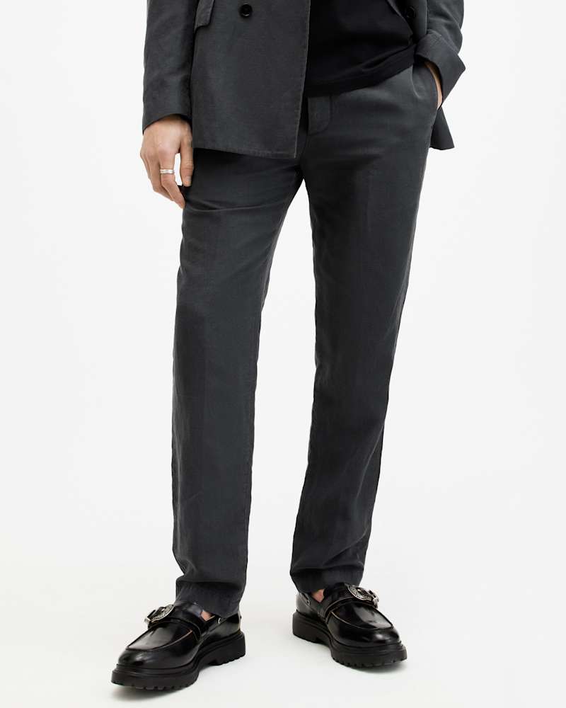 Tansey Straight Leg Garment Washed Trousers