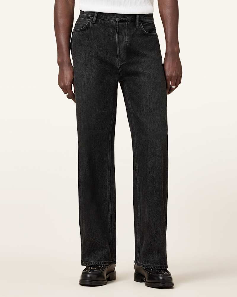 Lenny Loose Fit Wide Leg Denim Jeans