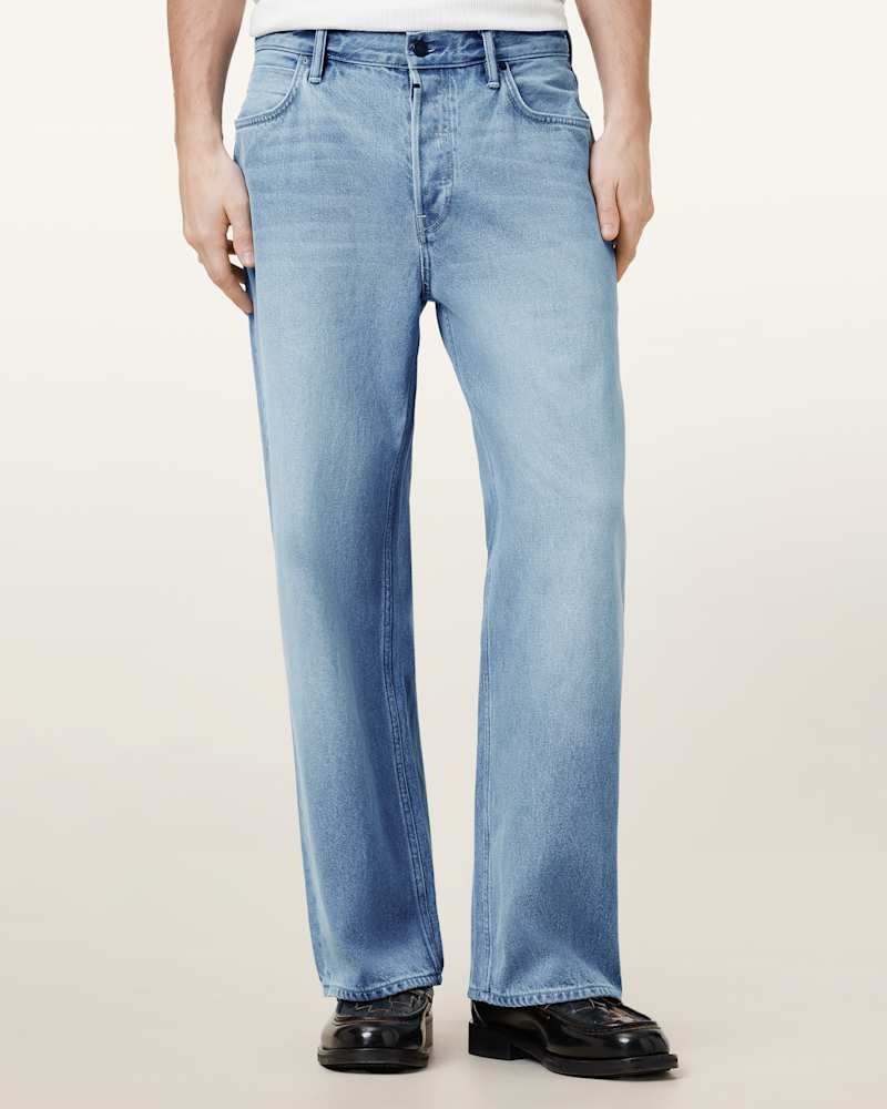 Lenny Loose Fit Wide Leg Denim Jeans