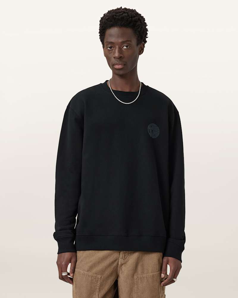 Waved Relaxed Fit Sweatshirt