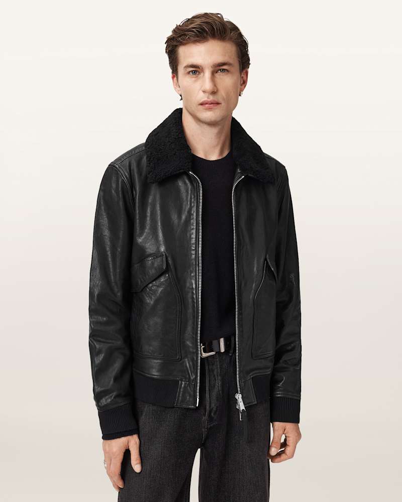 Vaucluse Aviator Leather Jacket
