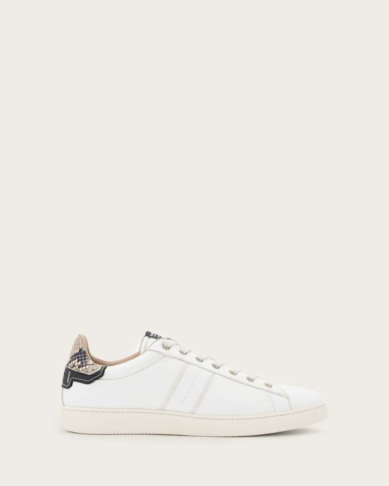Leon Leather Low Top Trainers