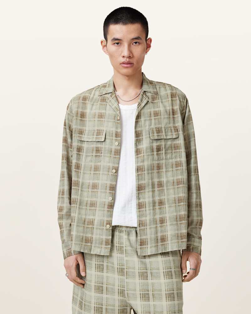 Seattle Checked Long Sleeve Shirt