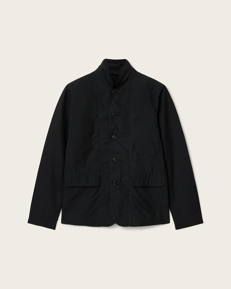Leat Slim Fit Double Breasted Blazer