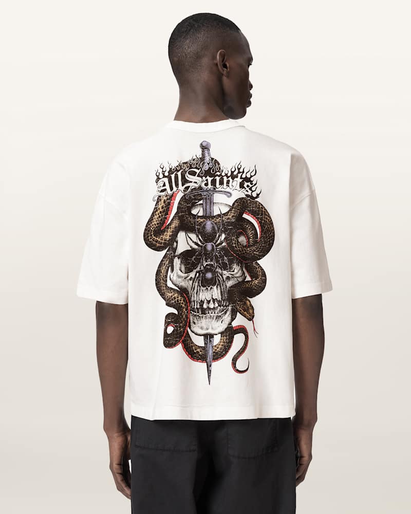 Araknid Short Sleeve Boxy Graphic T-Shirt     