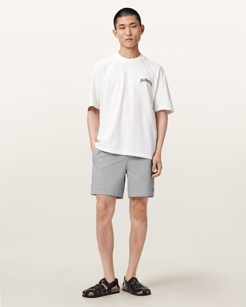 Cipher Striped Swim Shorts