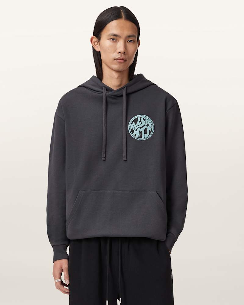 Distortion Graphic Hoodie