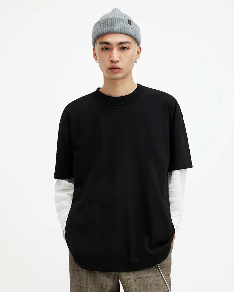 Isac Oversized Crew Neck T-Shirt
