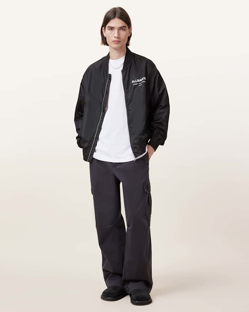 Underground Relaxed Fit Bomber Jacket